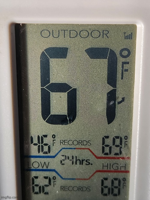 6 7 thermostat edition | image tagged in 6 7,thermostat | made w/ Imgflip meme maker