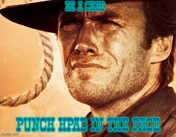 hunters pad is pretty fun to punch | BE A CHAD; PUNCH HPAD IN THE FACE | made w/ Imgflip meme maker