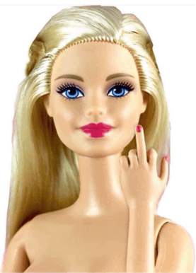 barbie finger NSFW Blank Meme Template