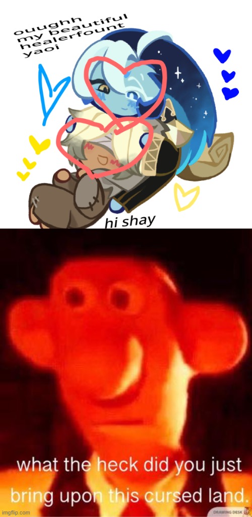 STOP THE SHIPS STOP THE SHIPS STOP THE SHIPS AAAAAAAAAAAAAAAAAAAAAAAAAAAAAAAAAA | image tagged in what the heck did you just bring upon this cursed land,my eyes,crk | made w/ Imgflip meme maker