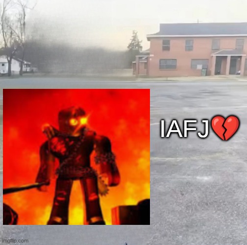 I am Fire Jason | IAFJ💔 | image tagged in blank sybau maker | made w/ Imgflip meme maker