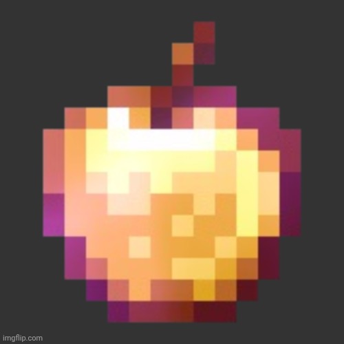 Enchanted Golden Apple | image tagged in enchanted golden apple | made w/ Imgflip meme maker