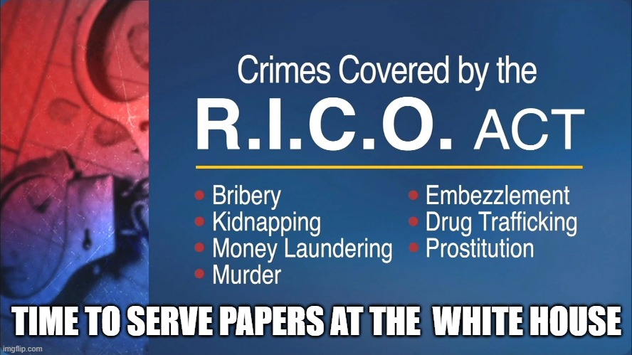 Time for a Federal Subpeona | TIME TO SERVE PAPERS AT THE  WHITE HOUSE | made w/ Imgflip meme maker