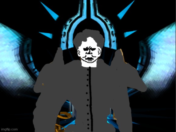 Gabriel's Halloween costume! (ik it looks bad, I used the imgflip pen tool :/) | image tagged in halloween | made w/ Imgflip meme maker