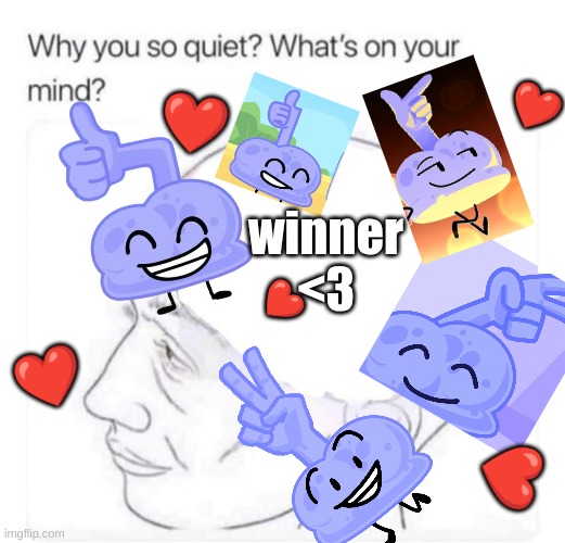 mmmmm been thinkin ab winner a lot <3 I love them, they're scrunkly | ❤; ❤; winner <3; ❤; ❤; ❤ | image tagged in what's on your mind,winner tpot,winner bfdi,winner sweep | made w/ Imgflip meme maker