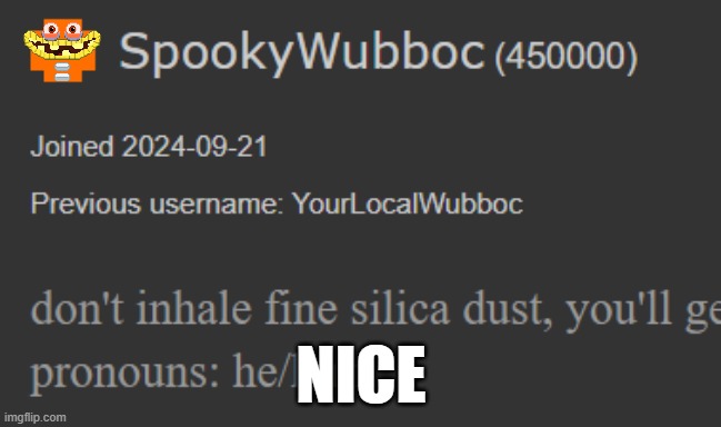 NICE | made w/ Imgflip meme maker