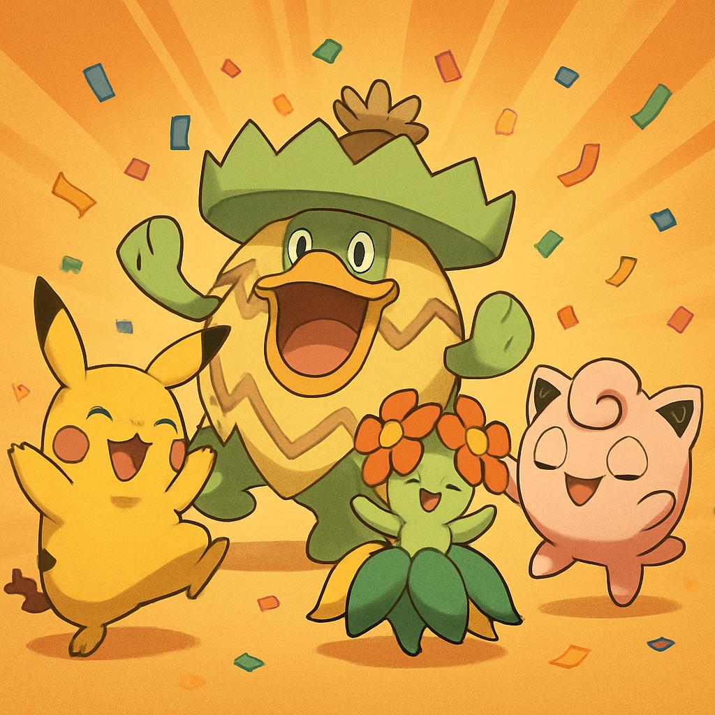 dancing pokemon Blank Meme Template