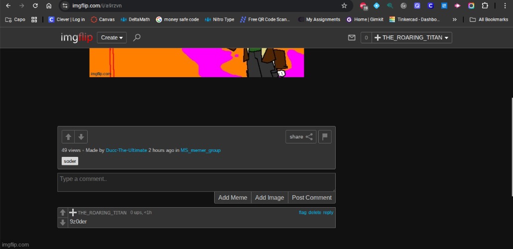 made w/ Imgflip meme maker