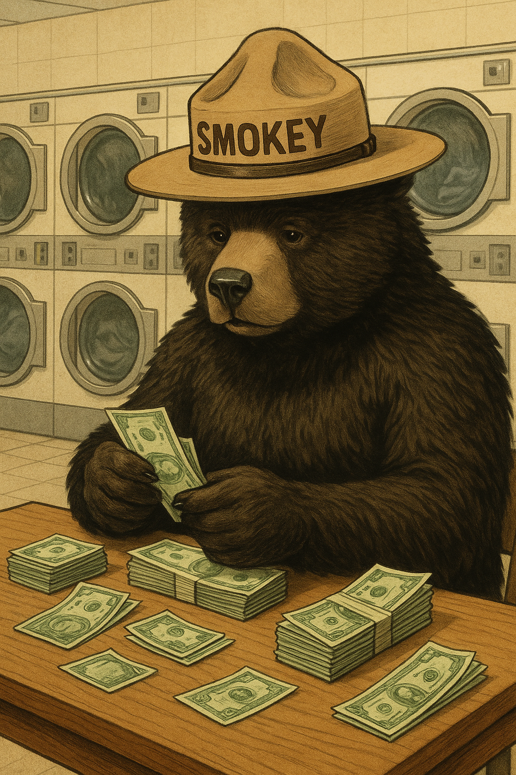 Smokey The Bear Blank Meme Template
