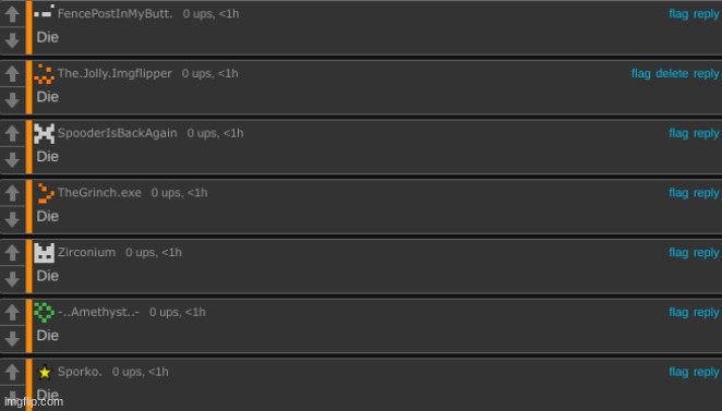 , | image tagged in die | made w/ Imgflip meme maker