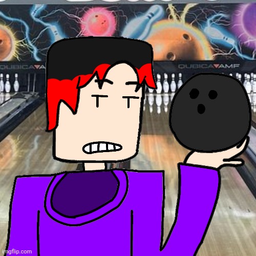 William playing bowling on October 17, 2025 | image tagged in william,bowling,comics | made w/ Imgflip meme maker