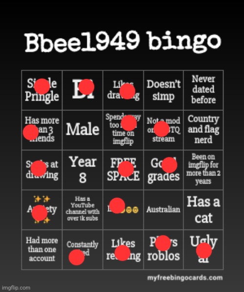 Hello!!!! :3 | image tagged in bbee1949 bingo | made w/ Imgflip meme maker