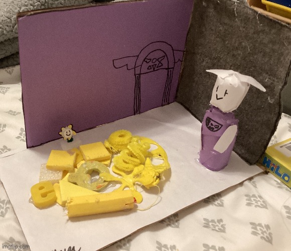 A model of da ruins | image tagged in undertale,model | made w/ Imgflip meme maker