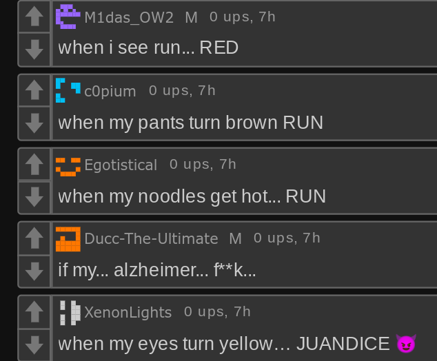 if my eyes turn red.. RUN Blank Meme Template