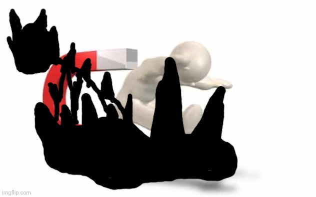 So, bad drawing, but I wonder if anyone will know what's they're made of. | image tagged in magnetic attraction | made w/ Imgflip meme maker