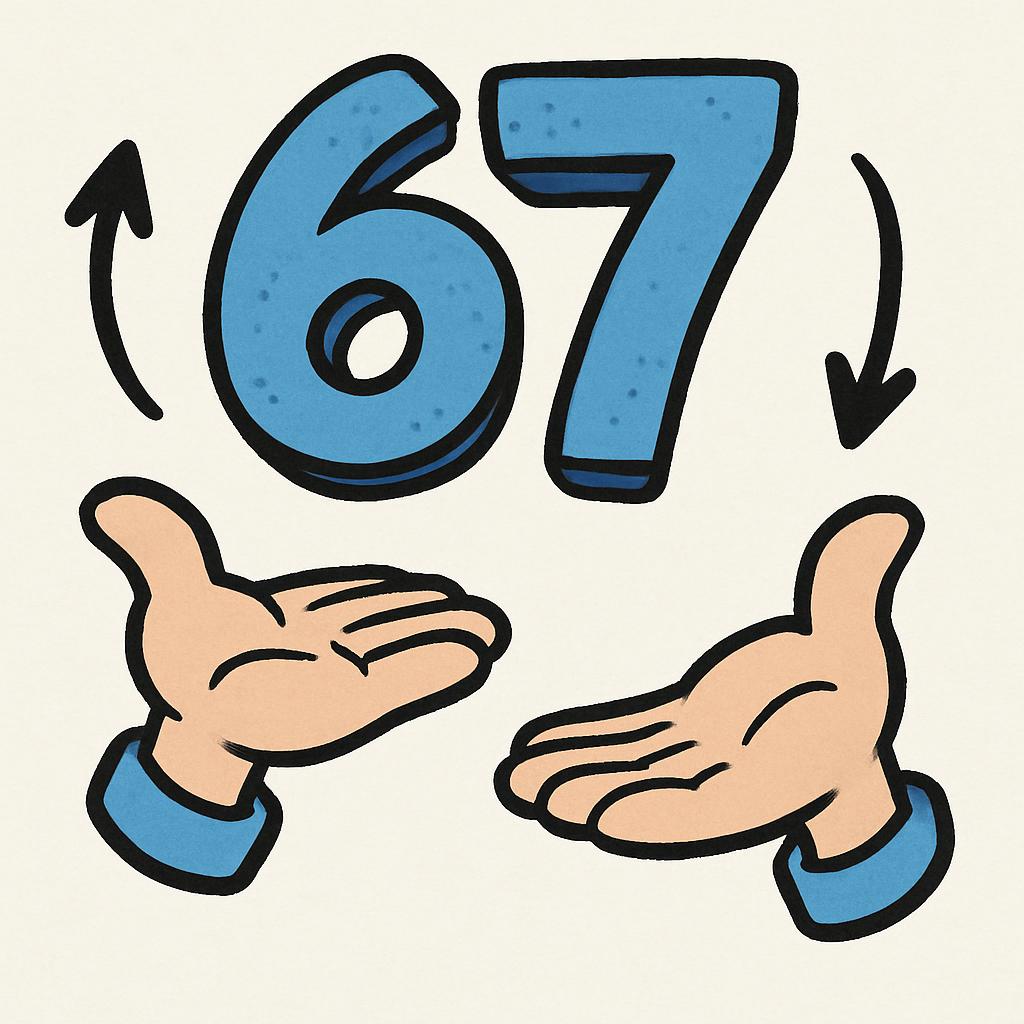 6 & 7 Blank Meme Template