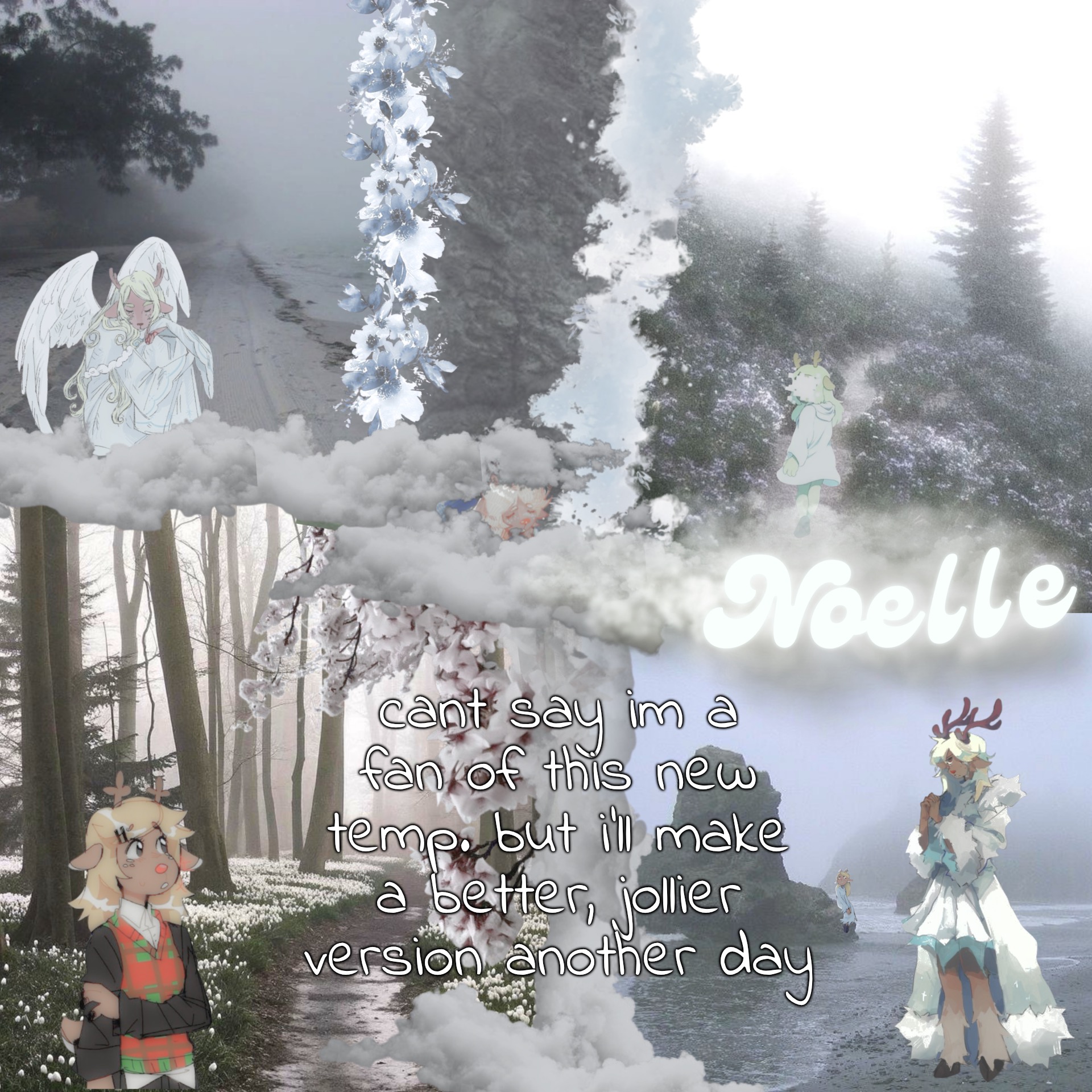 asriel's snoelle template | cant say im a fan of this new temp. but i'll make a better, jollier version another day | image tagged in asriel's snoelle template | made w/ Imgflip meme maker