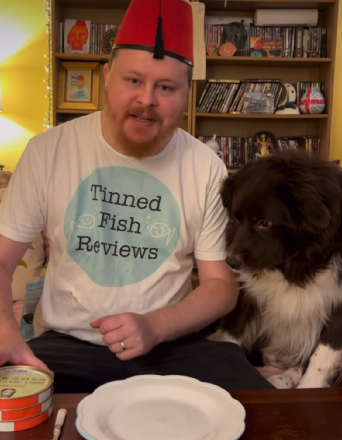 tinned fish hello there Blank Meme Template