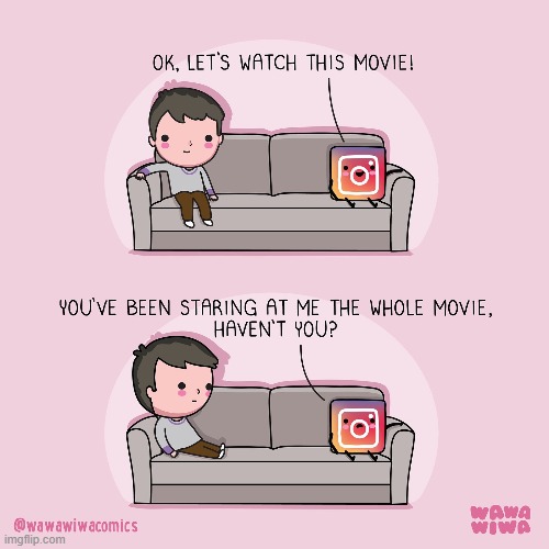 image tagged in movie,instagram,staring | made w/ Imgflip meme maker