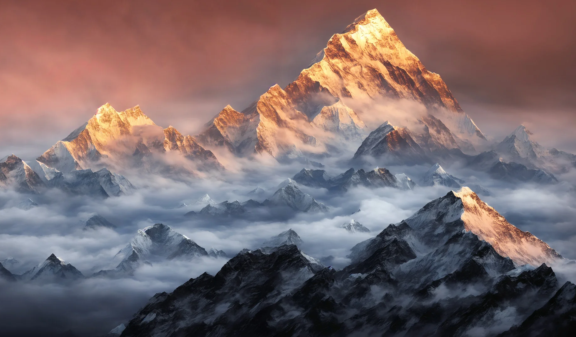 Mount Everest Blank Meme Template
