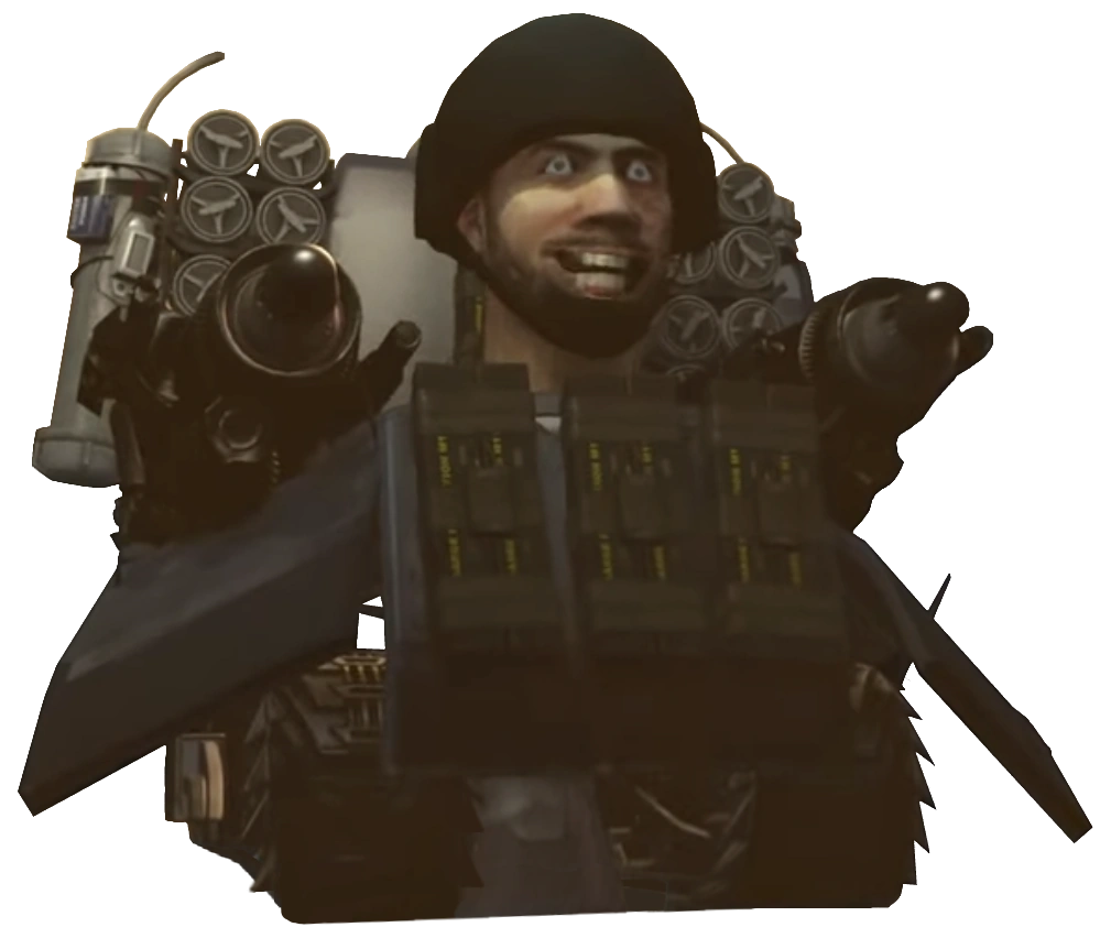 Bomb Overload Skibidi Toilet Blank Meme Template