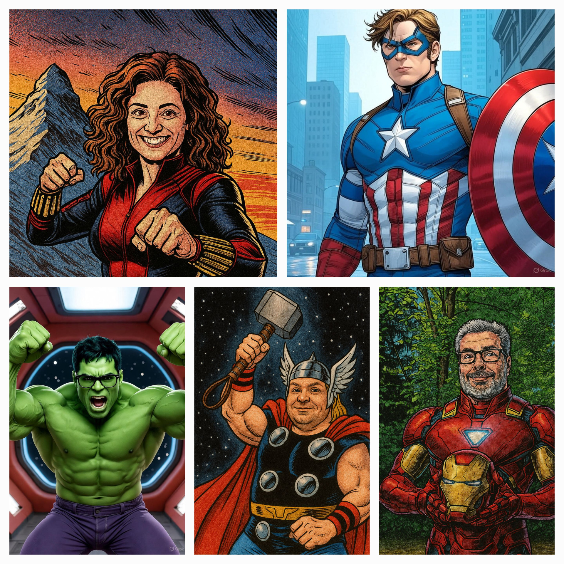 Avengers assembled Blank Meme Template