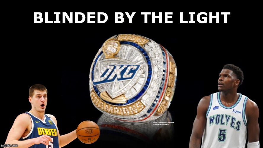 OKC Thunder meme | BLINDED BY THE LIGHT | image tagged in memes,thunder,nba memes,basketball,sports | made w/ Imgflip meme maker