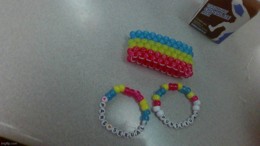 look at what my friend made me! {Ignore the chocolate milk} | made w/ Imgflip meme maker