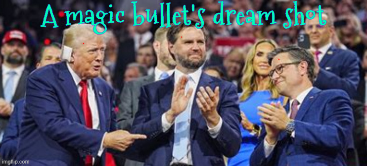 3 4 1 | A magic bullet's dream shot | image tagged in 3 4 1,hat trick,waste and frauds,antichrist and mimions,magic bullet's dream | made w/ Imgflip meme maker