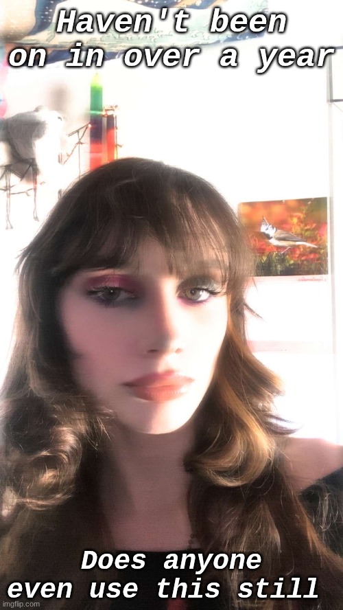 Idek | Haven't been on in over a year; Does anyone even use this still | made w/ Imgflip meme maker