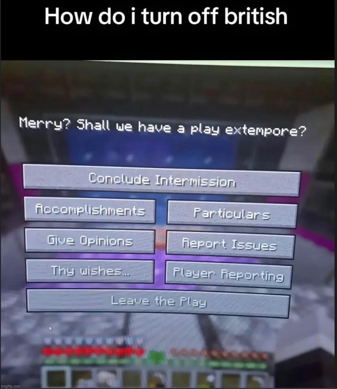 made w/ Imgflip meme maker