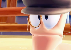 Monocle Worm Blank Meme Template