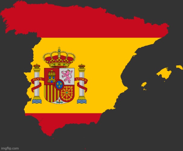 Flag map of Spain | image tagged in flag map of spain | made w/ Imgflip meme maker