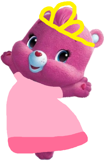Princess bear Blank Meme Template