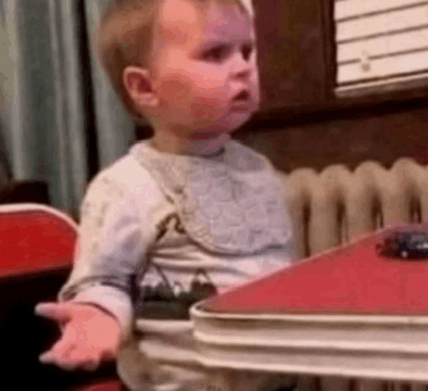 confused baby Blank Meme Template