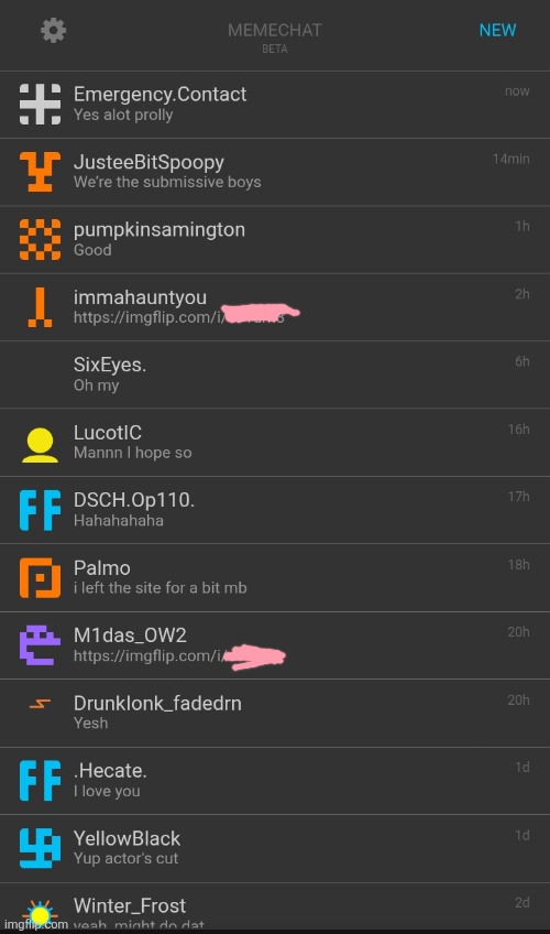 Random memechat reveal | made w/ Imgflip meme maker