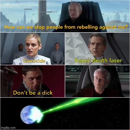 Super Death Laser It Is | image tagged in star wars,death star | made w/ Imgflip meme maker