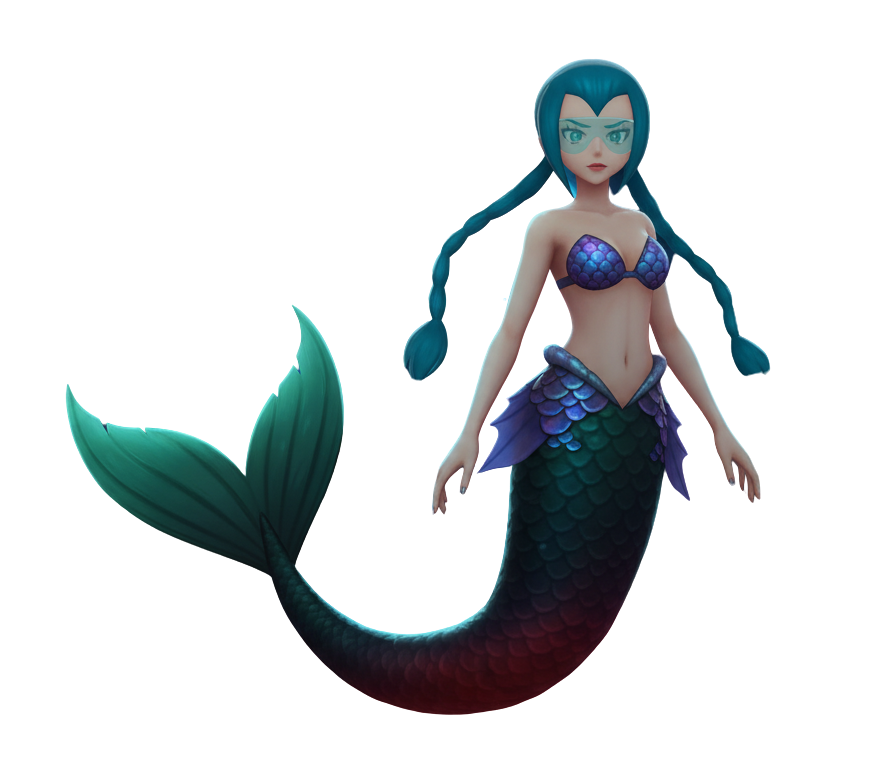 Mermaid Mable Blank Meme Template