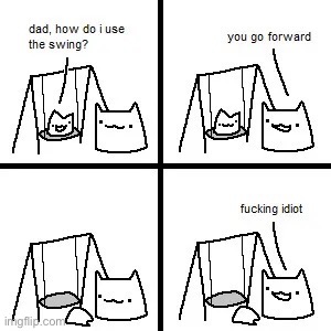 swing Blank Meme Template