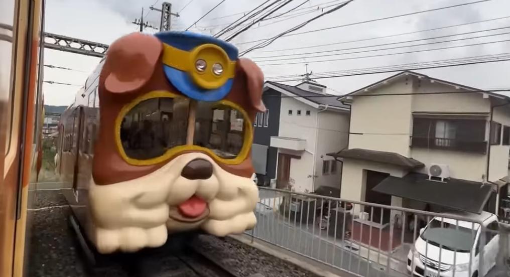 Dog train Blank Meme Template