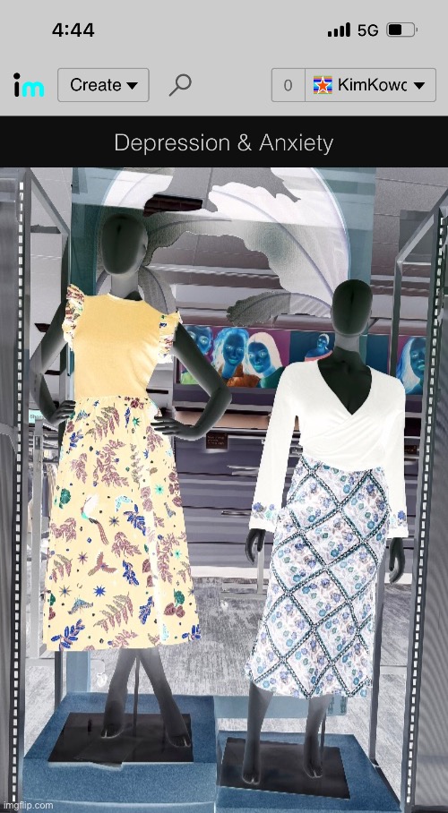 Kindred Spirits | image tagged in fashion,target,depression,anxiety,444,brian einersen | made w/ Imgflip meme maker