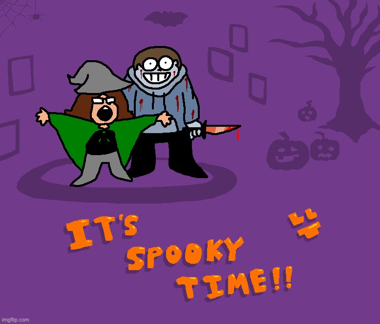 Chat it’s spooky time | made w/ Imgflip meme maker