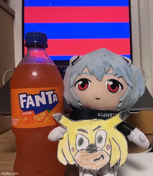 image tagged in memes,shitpost,neon genesis evangelion,chris chan,fanta | made w/ Imgflip meme maker