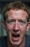 Zuckerburg angry cat Blank Meme Template
