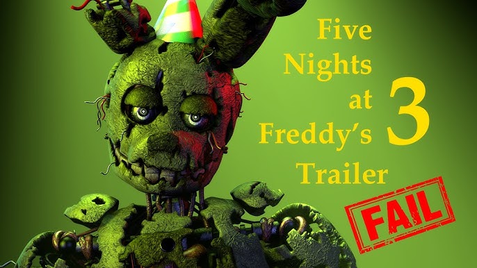 happy brithday five nights at freddy's 3 13th Blank Meme Template