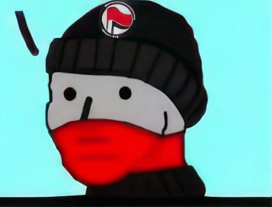 Antifa Wojak Blank Meme Template