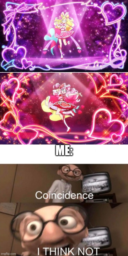 Is this lazy or what? | ME: | image tagged in coincidence i think not | made w/ Imgflip meme maker