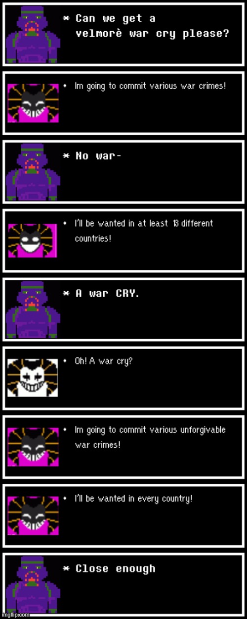 Velmorès shenanigans | made w/ Imgflip meme maker