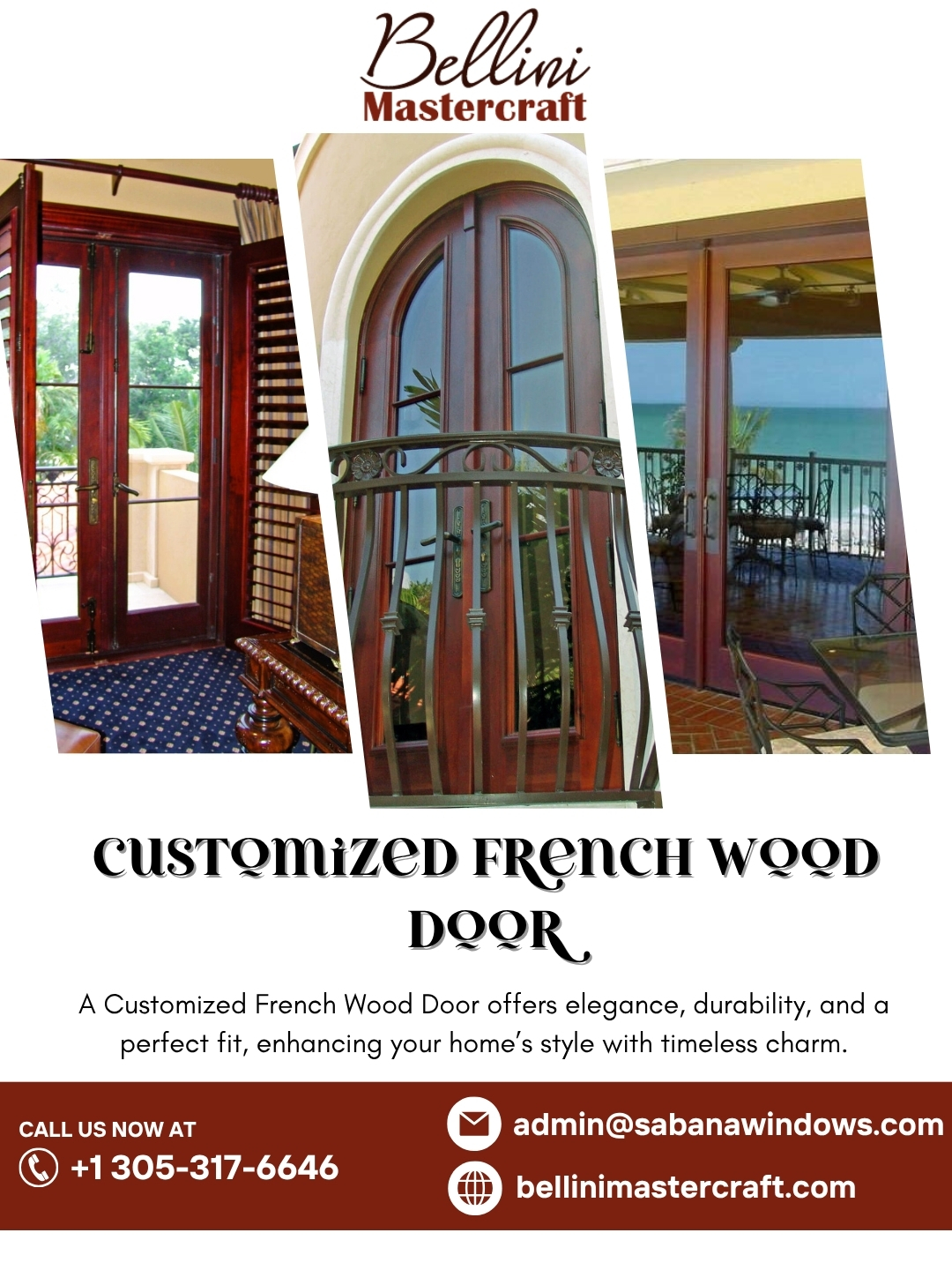 Customized French Wood Door Blank Meme Template