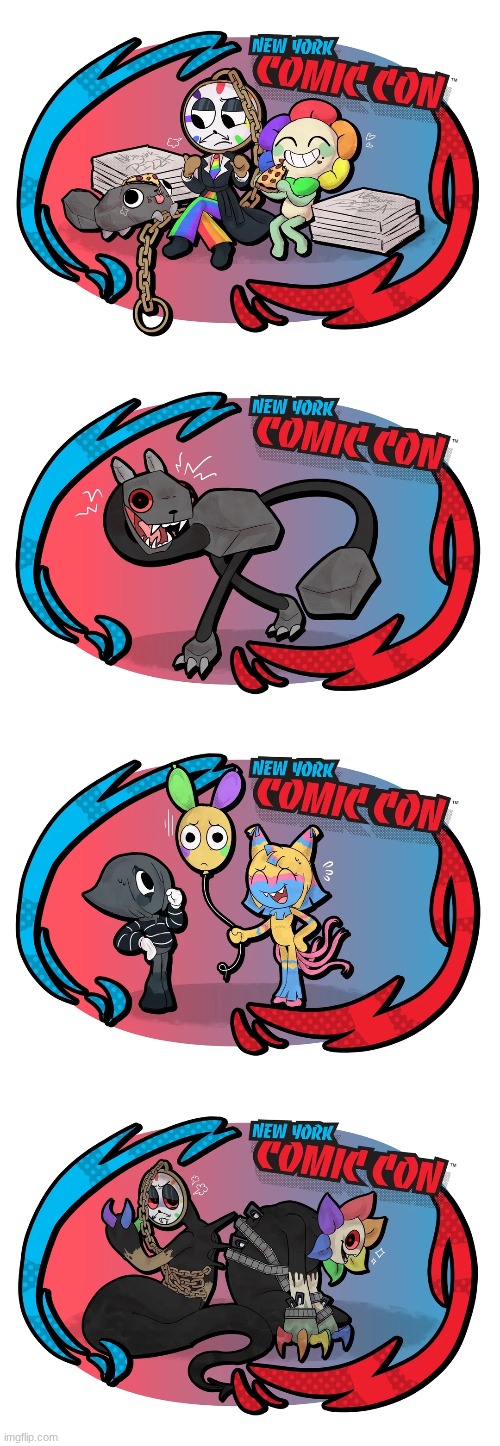 Dandy's World in NYCC.mp3 | image tagged in dandy's world | made w/ Imgflip meme maker